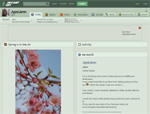 Tablet Screenshot of jypsijenn.deviantart.com