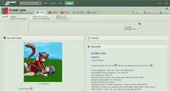 Desktop Screenshot of invader-zora.deviantart.com