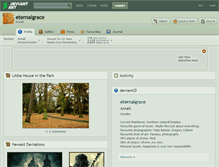 Tablet Screenshot of eternalgrace.deviantart.com