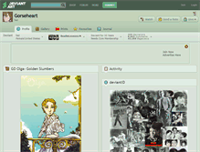 Tablet Screenshot of gorseheart.deviantart.com