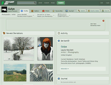 Tablet Screenshot of guiya.deviantart.com