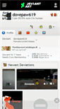 Mobile Screenshot of dovepaw619.deviantart.com