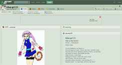 Desktop Screenshot of kibas-grl123.deviantart.com