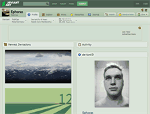 Tablet Screenshot of ephoras.deviantart.com