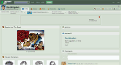Desktop Screenshot of daviskingdom.deviantart.com