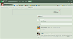 Desktop Screenshot of bubblerichness.deviantart.com