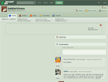 Tablet Screenshot of bubblerichness.deviantart.com