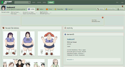 Desktop Screenshot of inokomx.deviantart.com