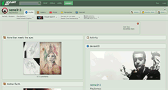 Desktop Screenshot of neme313.deviantart.com