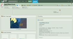 Desktop Screenshot of angelofbakerstreet.deviantart.com