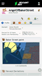 Mobile Screenshot of angelofbakerstreet.deviantart.com