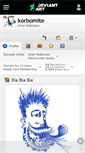 Mobile Screenshot of korbomite.deviantart.com