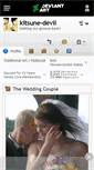 Mobile Screenshot of kitsune-devil.deviantart.com