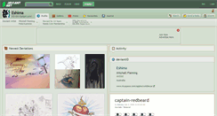 Desktop Screenshot of eshima.deviantart.com
