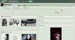 Desktop Screenshot of blackchurch.deviantart.com