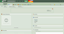 Desktop Screenshot of heyoyo.deviantart.com