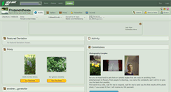 Desktop Screenshot of frozenonthesea.deviantart.com