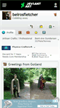 Mobile Screenshot of belrosfletcher.deviantart.com