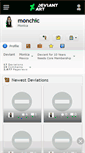 Mobile Screenshot of monchic.deviantart.com