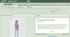 Desktop Screenshot of girl-of-midnight.deviantart.com