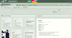 Desktop Screenshot of hinata6699.deviantart.com