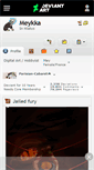 Mobile Screenshot of meykka.deviantart.com