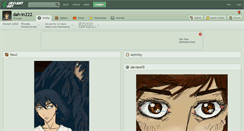 Desktop Screenshot of dah-in222.deviantart.com