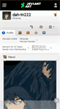 Mobile Screenshot of dah-in222.deviantart.com