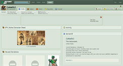 Desktop Screenshot of comat0s3.deviantart.com