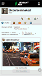 Mobile Screenshot of ofcourseimnaked.deviantart.com
