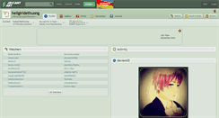 Desktop Screenshot of hellgirldethuong.deviantart.com
