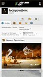 Mobile Screenshot of focalpointbmx.deviantart.com