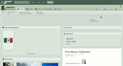 Desktop Screenshot of mexico1.deviantart.com