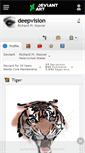 Mobile Screenshot of deepvision.deviantart.com