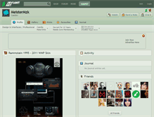 Tablet Screenshot of meistermzk.deviantart.com