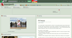 Desktop Screenshot of hinamorimomo98.deviantart.com