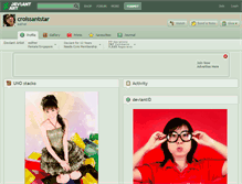 Tablet Screenshot of croissantstar.deviantart.com