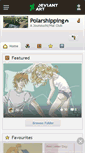 Mobile Screenshot of polarshipping.deviantart.com