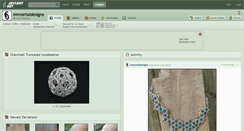 Desktop Screenshot of immortaldesigns.deviantart.com