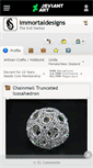 Mobile Screenshot of immortaldesigns.deviantart.com
