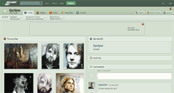 Desktop Screenshot of epclipse.deviantart.com