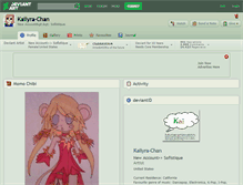 Tablet Screenshot of kaiiyra-chan.deviantart.com