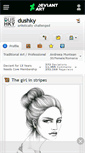Mobile Screenshot of dushky.deviantart.com