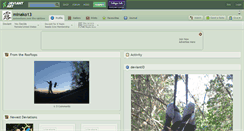 Desktop Screenshot of minako13.deviantart.com