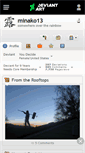 Mobile Screenshot of minako13.deviantart.com