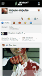 Mobile Screenshot of impure-impulse.deviantart.com
