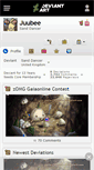 Mobile Screenshot of juubee.deviantart.com