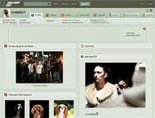 Tablet Screenshot of cweeks.deviantart.com