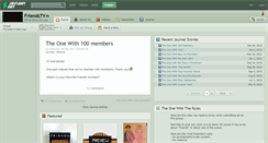 Desktop Screenshot of friendstv.deviantart.com