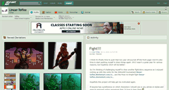 Desktop Screenshot of linear-toffee.deviantart.com